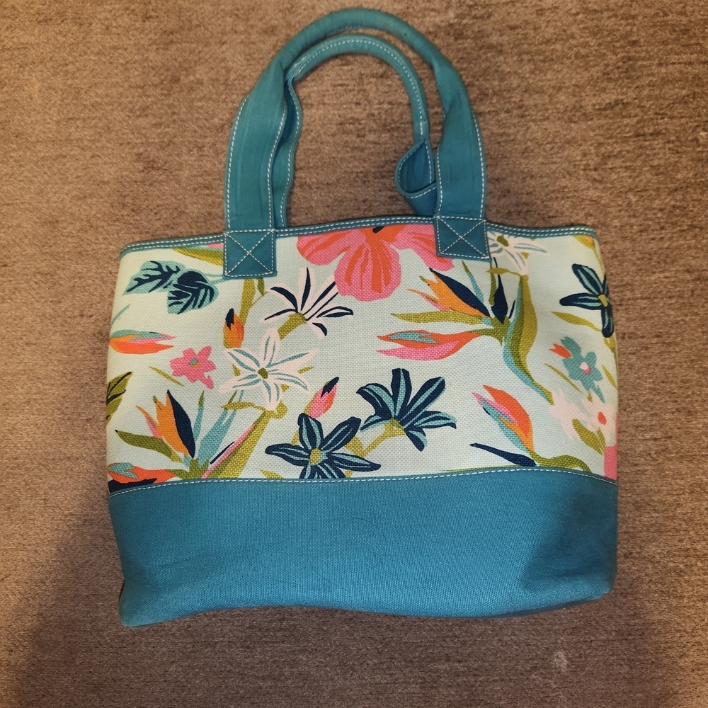 Spartina 449 Retired Daufuskie Island Morrland Seabreeze Beach Tote - Picture 3 of 5